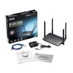 ASUS WiFi Router RT-AC1200Dual-Band;4 externe anteneUSB 2.0 port - Image 2
