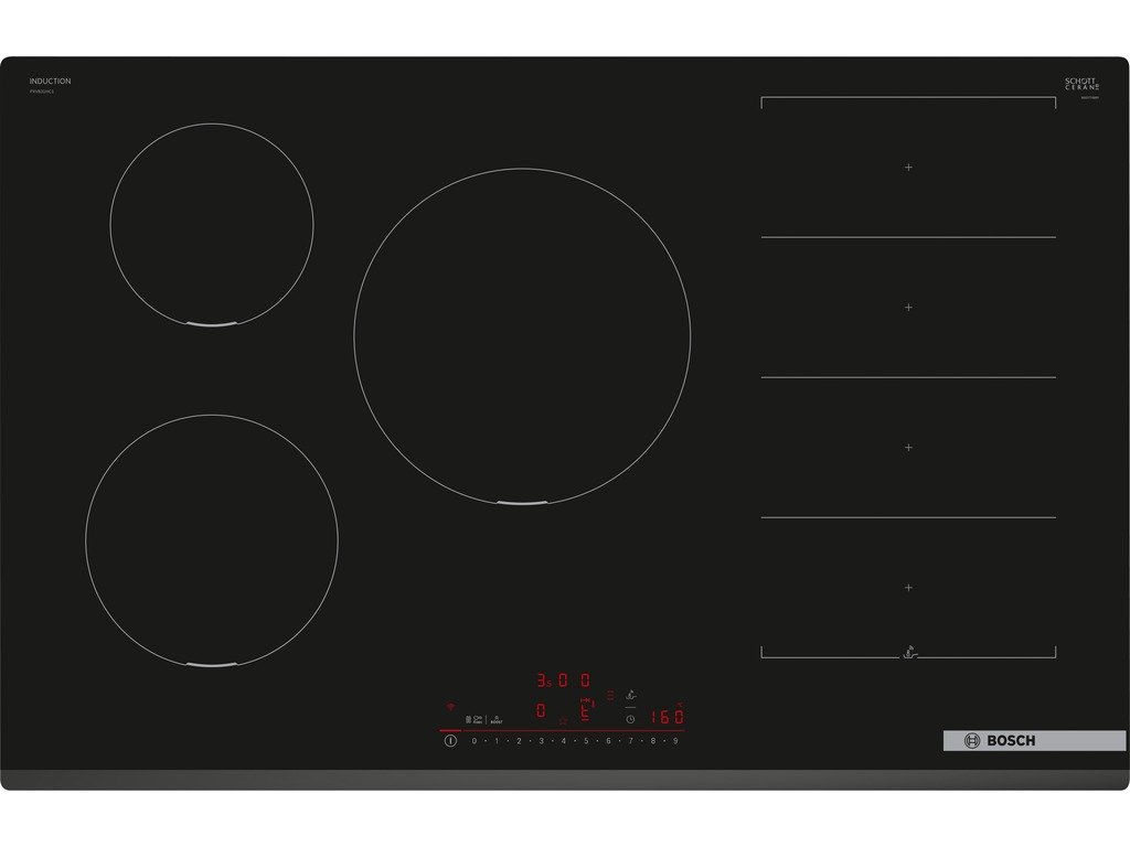 BOSCH indukcijska ploča  80cm,Serie 6|, bez okvira, 5 zona DirectSelect,