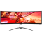 AOC MONITOR LED AG493UCX2, 49",56.8x119.4cm, VA SUPER ultrawide (32:9) 5120x1440, 5K, 1ms, 165hz, 550cd/m2, DisplayHDR 1000, sRGB 131%, 8 Bit, Freesync Premium Pro, G-Sync Compatible, Vesa 100x100, Black