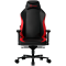 LORGAR Embrace 533, Gaming chair, PU eco-leather, 1.8 mm metal frame, multiblock mechanism, 4D armrests, 5 Star aluminium base, Class-4 gas lift, 75mm PU casters, Black + red