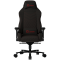 LORGAR Ace 422, Gaming chair, Anti-stain durable fabric, 1.8 mm metal frame, multiblock mechanism, 4D armrests, 5 Star aluminium base, Class-4 gas lift, 75mm PU casters, Black + red