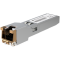 Ubiquiti UACC-CM-RJ45-MG SFP+ to RJ45 adapter, 1/2.5/5/10 GbE is a RJ45 transceiver that can be inserted into an SFP port in order to connect a copper Ethernet cable