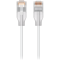 Ubiquiti UACC-Cable-Patch-EL-0.3M-W Nano-thin patch cable with 2.5 GbE support designed to show Etherlighting effects