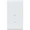 Ubiquiti U6-Mesh-Pro-EU Indoor/outdoor WiFi 6 AP with 4 spatial streams, an integrated super antenna, and a gigabit passthrough port