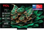 TCL 75"C7K 4K QD-Mini LED TV144Hz Google TV; Game Master;Audio BANG & OLUFSEN; HDR Premium;