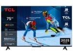TCL 75"V6C 4K TV Google OSHDR10 HVA Panel Motion ClarityDolby Audio; AiPQ Processor; - Image 2