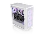 Thermaltake S250 TG ARGB SnowMid tower case, white,4x CT120 ARGB white fans - Image 4