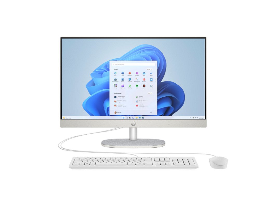 HP All-in-One 24-cr0100ny PC23,8",NT,1335U,16GB,512Gb,freeDOS,Wlan,periferija,bijeli