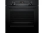 BOSCH pećnica  Serie 6| CRNA, A+, EcoClean, AIR FRY Funk,AutoPilot 10, VODILICA, 71L, 8 Programa,