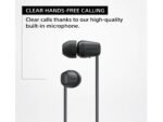 Sony slusalice WIC100, crnein-Ear; Bluetooth; sa mikrofon - Image 2
