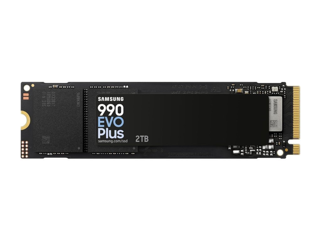 Samsung SSD 990 EVO PLUS 2TB2TB NVMe M.2,PCIe 4.0 x47250MB/s read,6300MB/s write