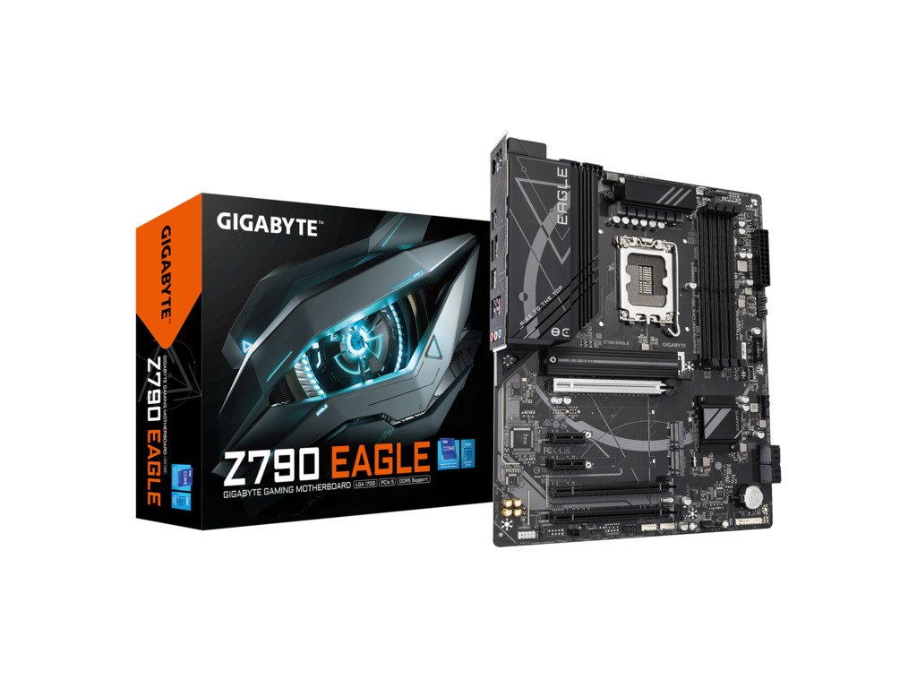 Gigabyte MB Z790 EAGLELGA1700; 4xDDR5;3xM.2; 4xSATA;8xUSB; DP, HDMI; ATX;