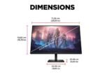 OMEN 32q QHD1  Flat IPS 165Hz31,5,QHD,1ms,400CD,165Hz,10001,DP,2xHDMI,Height,Pivot,2godine garanci - Image 4