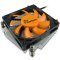 INTER-TECH CPU cooler Argus T-200, Intel 1150, 1151, 1155, 1156, 1200, 4pin PWM, 80mm fan, TDP up to 85W