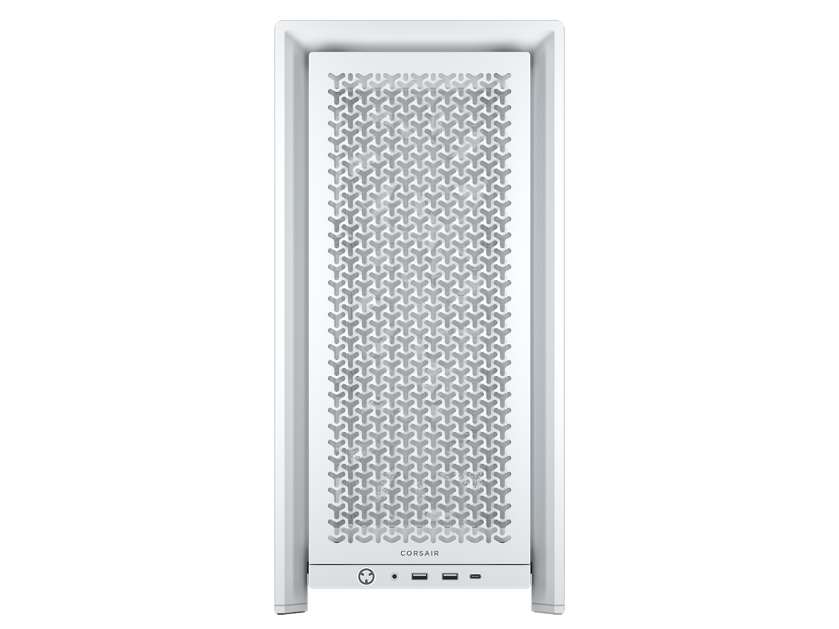 CORSAIR FRAME 4000D RS Case3xRS120 fans, 360mm radiator170mm cooler, 430mm GPU, ATX, White - Image 5