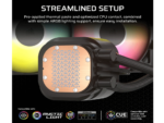 CORSAIR NAUTILUS 360 RS AIOLiquid CPU Cooler, Black,RS120LGA1851, LGA1700, AM5, AM4 - Image 3