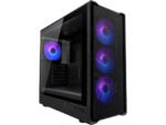 RYZE CHALLENGER CH500 Mesh 4F 4xARGB Fan ATX, Black - Image 2