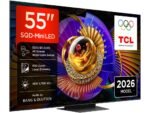TCL 55"C7L 4K SQD-Mini LED;UHD 144Hz/288Hz FHD Google TV;B&O, 800 zones, 2700 nits