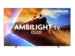 Philips 55''OLED801 4K Titanmemorija 8GB;  P5 AI procesor;Ambilight TV 3 strane; RMS 20W; HDR10+
