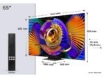TCL 65"C7L 4K SQD-Mini LED;UHD 144Hz/288Hz FHD Google TV;B&O, 1152 zones, 3000 nits - Image 2