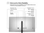 HP S7 Pro 727pq QHD Monitor27",IPS,120Hz,QHD,400cd,2000:1HDR400,4u1 postolje,DP in,DP out,HDMI, - Image 3