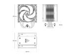 Arctic Freezer 36 A-RGB WhiteCPU cooler 1851,1700, AM4, AM5 - Image 2