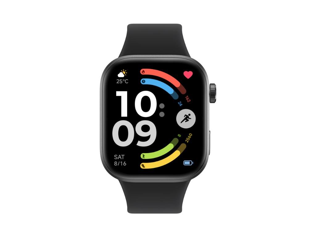 Redmi Watch 6 Obsidian Black 2,07" AMOLED displej, trajanje baterije do 24 dana