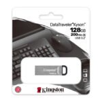Kingston FD 128GB USB3.2 DTKNDataTraveler KysonStylish Capless Metal Case,r/w:200/60MBs - Image 3