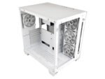 LC-Power Case Gaming 807W Midi-ATX, white, HD Audio, 4x 120mm ARGB fan, 1x USB-C - Image 4