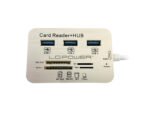LC-Power USB Type-C Hub3x USB 3.0 type A, card readersd(hc), t-flash, M2, MS Duo cards - Image 2