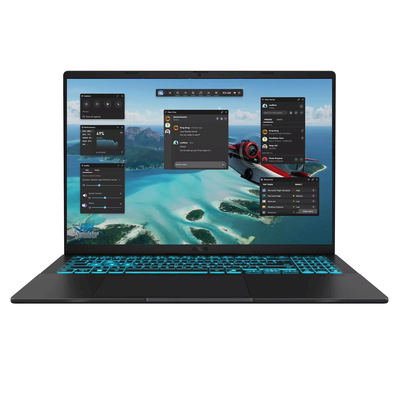 Laptop ASUS V16 V3607VJ-TK183 16"FHD+ 144Hz IC5-210H C/12T 16GB DDR5 s512GB RTX 3050 6GB BACKLIT 2Y