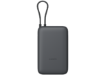 Xiaomi powerbank 20000 mAh integrisani kabl, sivi