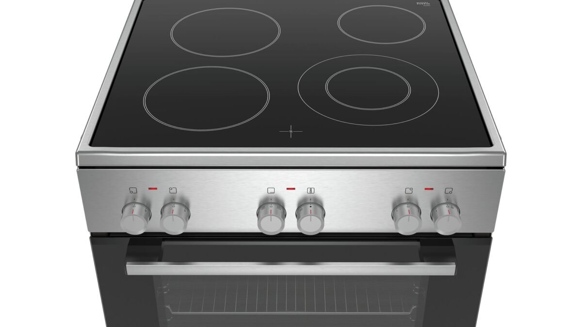 BOSCH električni štednjak Serie 2|, A, 66L,ravna ploča INOX, 7 programa, 3D HotAir, - Image 2