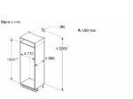 BOSCH Ugradbeni hladnjak Serie 4| NoFrost,(E), DE, 70.8 cm širine,H:285l, Z:98l, - Image 3