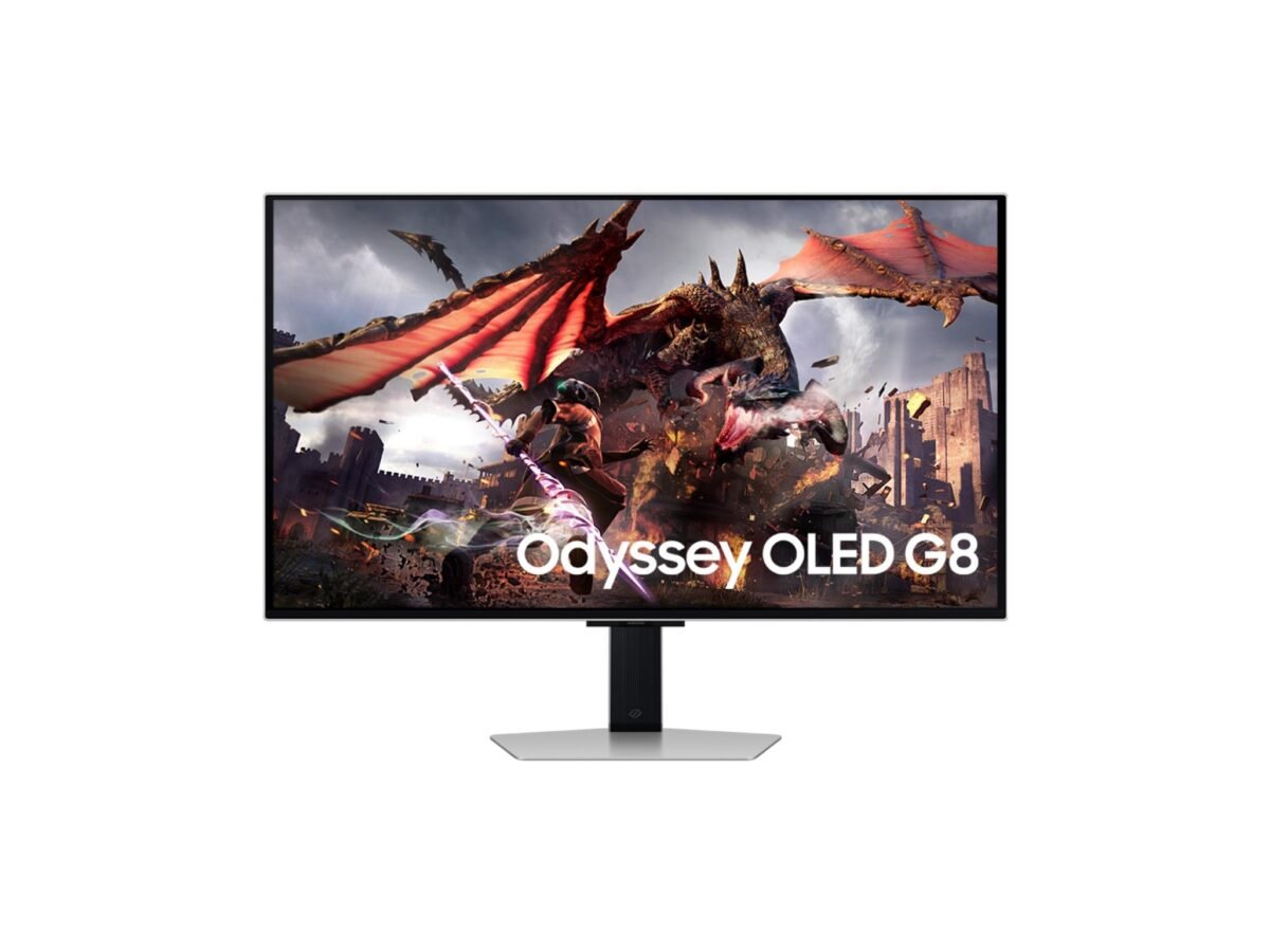 Samsung 32" Odyssey G8 6K/3K165/330Hz,Fast IPS, 1ms, 400cd2xHDMI, DP, USB 3.2, HAS, Tilt, Pivot - Image 2
