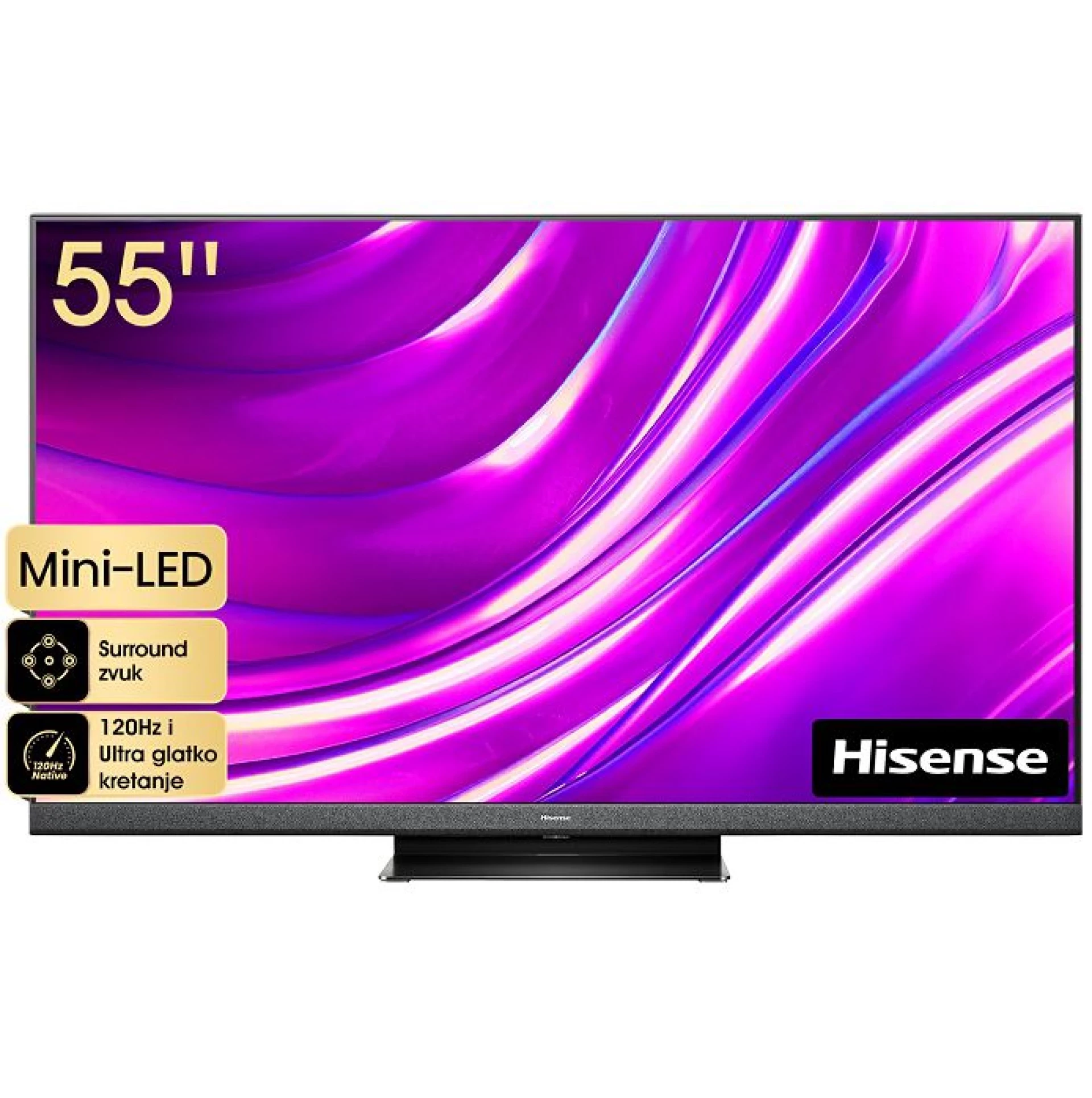 HISENSE TV LED 55U8HQ